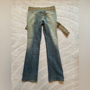 Jaded London strap up stonewash jeans size 25